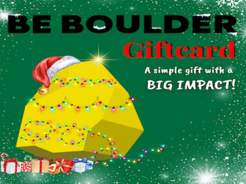 Be Boulder Cadeaukaart Be Boulder Cadeaukaart